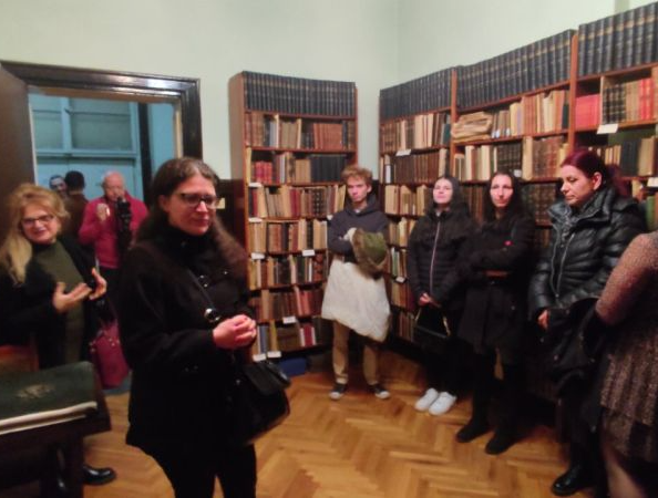 Посещение на студенти от УНИБИТ с учебна цел в Столична библиотека